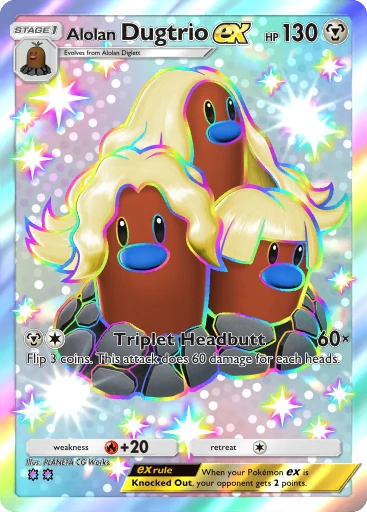 Alolan Dugtrio ex