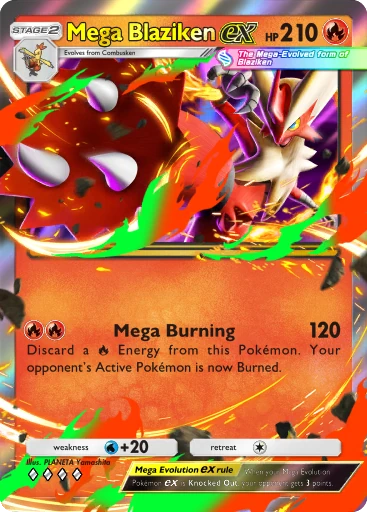 Mega Blaziken ex
