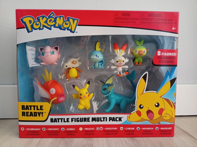 Uzupełnij swoją kolekcję Pokemon o Battle Figure Multi Pack! Recenzja