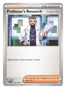 Pokemon TCG Scarlet Violet 190 Professor s Research Turo