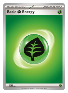 Pokemon TCG Scarlet Violet Basic Energy 001 Grass