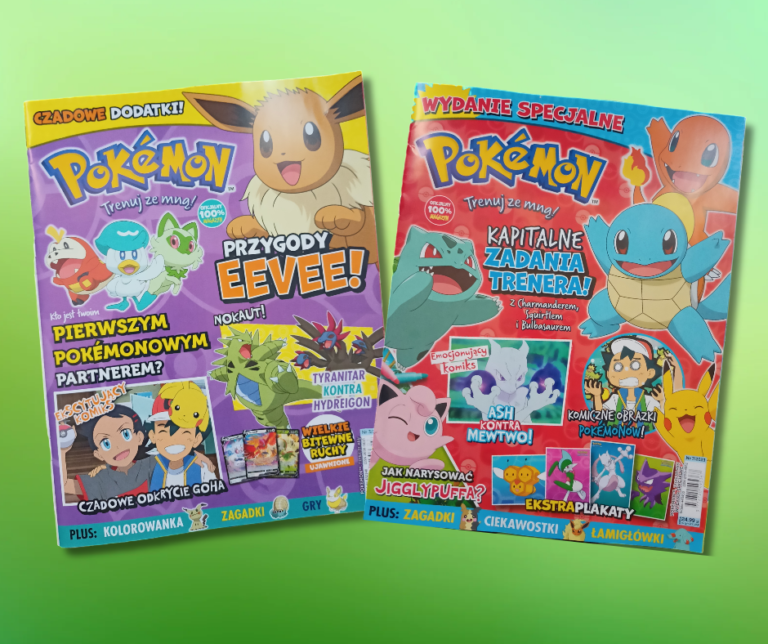 Nowe wydania magazynów Pokemon już w sprzedaży!