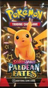 Paldean Fates Booster Wrap Pikachu