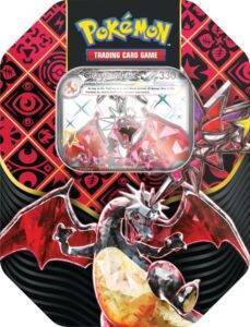 Paldean Fates Tin Tera Charizard ex