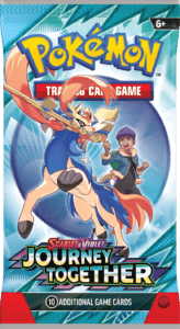 Pokemon TCG Scarlet Violet—Journey Together Booster Wrap Hops Zacian