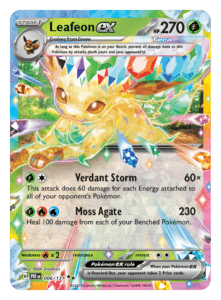 Pokemon TCG Scarlet Violet—Prismatic Evolutions 006 Leafeon ex