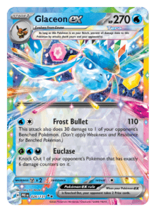 Pokemon TCG Scarlet Violet—Prismatic Evolutions 026 Glaceon ex