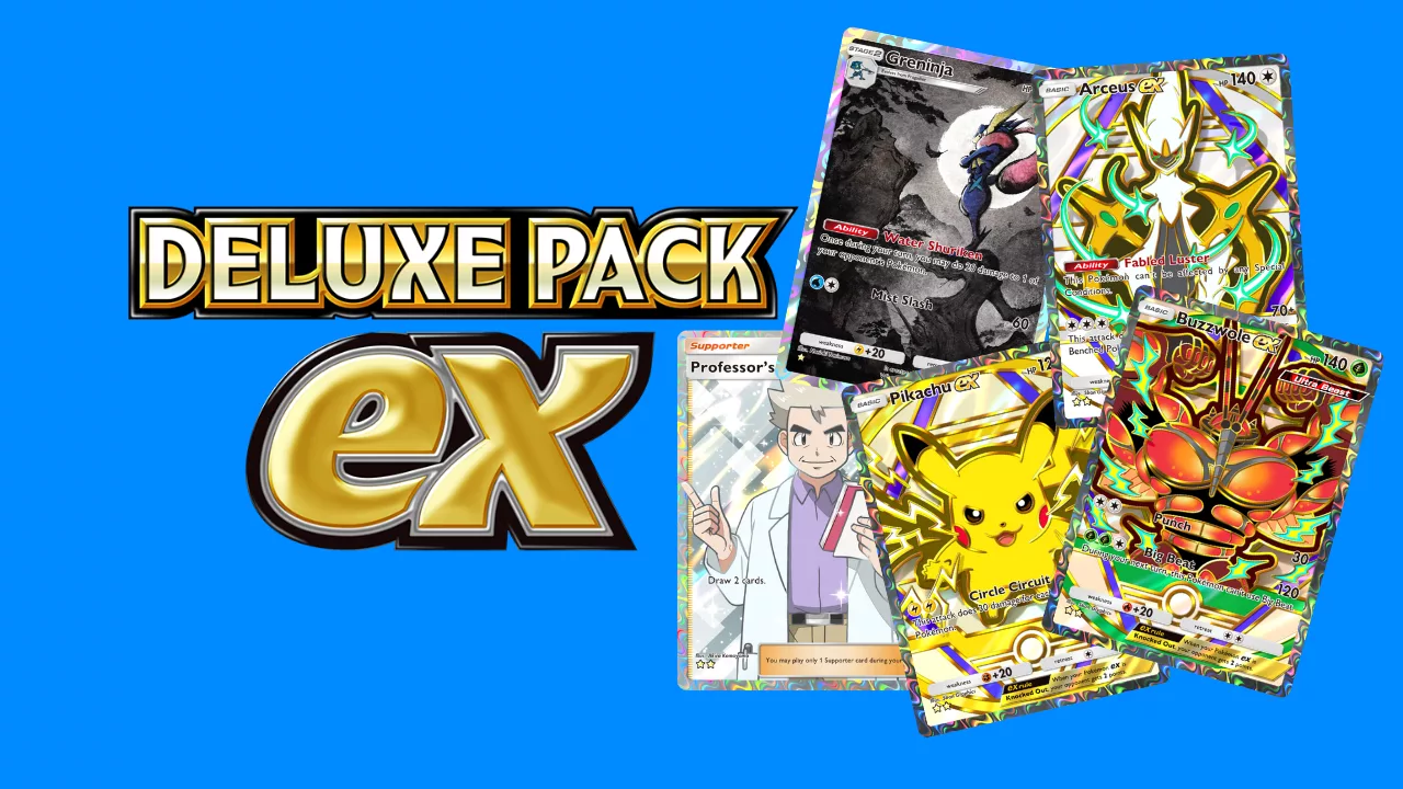 Deluxe Pack: ex nadchodzi! Sentymentalne Pokémony ex wracają do Pokémon TCG Pocket