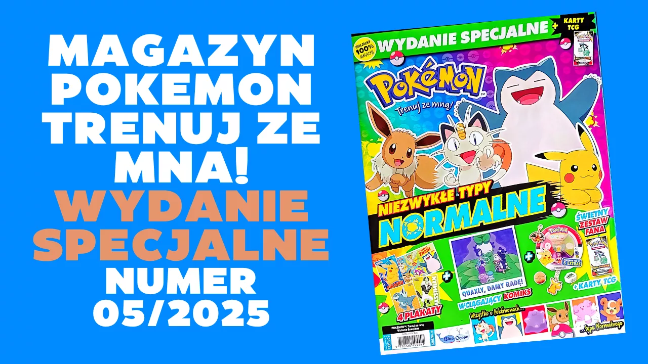 Magazyn „Pokémon Trenuj ze mną!” Wydanie Specjalne nr. 05/2025 już w kioskach!