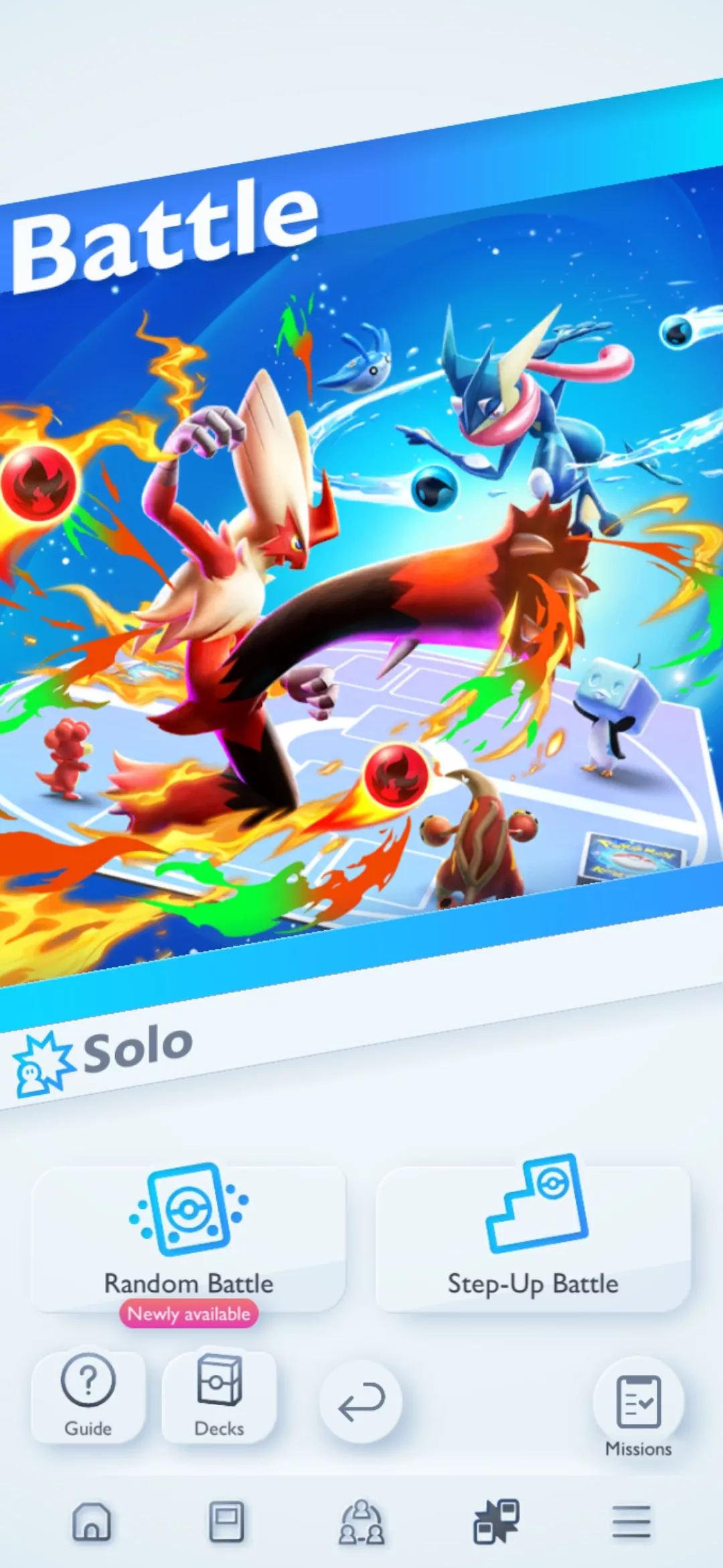 Pokemon TCG Pocket Fantastical Parade Random Battle Screenshot 01