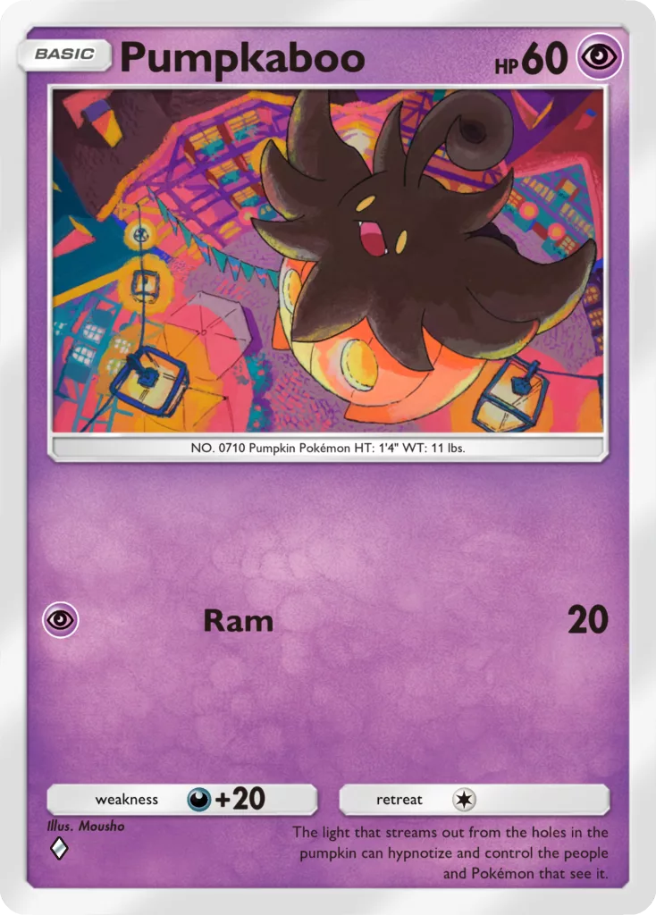 Pokemon Trading Card Game Pocket Fantastical Parade Pumpkaboo