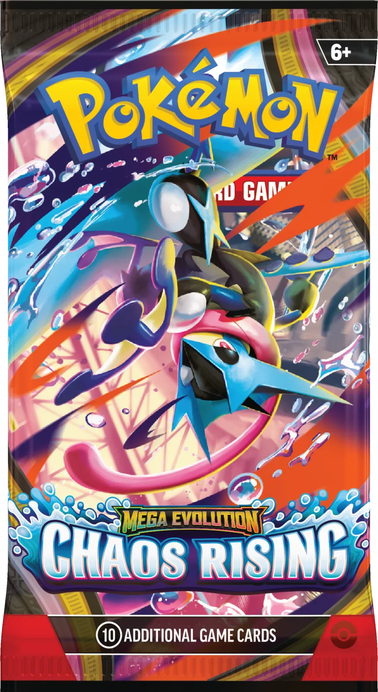 Chaos Rising Booster Wrap Mega Greninja